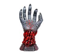 Yearsahrk Berserk Figurine Berserk Statue et pendentif Anime Main de Dieu Main Droite Crâne Rune Sculpture Squelette Statue de Squelette Maison Bureau Décoration de Table Collections Cadeaux (Main)