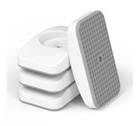 YEAUPE PRO 4X Patins de Protection Murale pour Barriere de Sécurité sans Perçage- Protection Murale pour Barriere de Securite Enfant - Fixation à Pression pour Bébé & Chien