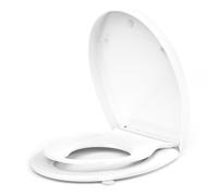 YEAUPE PRO Abattant WC Familial Forme O Siège Enfant Fermeture Douce Blanc