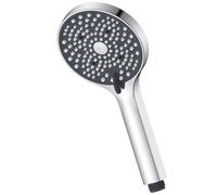 YEAUPE PRO Pommeau de douche avec filtre - Douchette à main 110 mm 6 types de jets, entièrement chromé, avec 2 filtres à eau, réduction du chlore et du calcaire, doux pour la peau