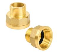 YEAUPE PRO Rallonge de réduction G3/4" à G1"(filetage extérieur Ø 25,7mm×filetage intérieurØ 30,5mm),2 pièces avec bague d'étanchéité et ruban d'étanchéité PTFE