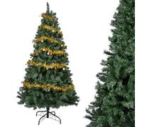 YEAUPE Pro Sapin Artificiel de 180 cm avec système de Pliage - 800 Pointes en PVC - Diamètre : 105 cm - Idéal comme Sapin de Noël pour hôtel, supermarché et Salon
