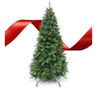 YEAUPE PRO Sapin de Noël Artificiel 180 cm | 800 Pointes | avec Support Métallique | pour Salon et Jardin | Sapin Artificiel en PVC