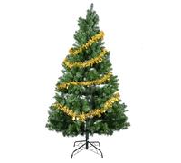 YEAUPE PRO Sapin de Noël Artificiel 180 cm avec 880 Pointes, PVC + PE, Montage en Quelques Secondes, réalisme Naturel, Support en métal renforcé + nœud de 9 m pour la Maison, Le Bureau, l'hôtel