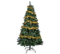 YEAUPE Pro Sapin de Noël Artificiel - 180 cm (diamètre 105 cm) - 800 Pointes en PVC - Système de Parasol Pliable Pratique - pour la Maison, Le Magasin et Les événements