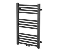 YEAUPE PRO Sèche-serviettes Électrique pour Salle de Bain 700x500 mm Mural, Radiateur de Salle de Bain Sèche-Serviette, Noir