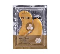 YEAUTY Beauty Boost Lot de 2 coussinets pour les yeux super doux avec un élixir luxueux d'or, de céramide, d'acide hyaluronique et d'arbuste magique qui hydrate et lisse le contour des yeux