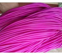 YebiO Matériau Tissé En Rotin Synthétique de Couleur Unie de 4 Mm, Matériau En Rotin Rond, Matériau En Rotin En Plastique Pour Le Tissage Et La Réparation, Panier de Rangement/C/Solid(4Mm)