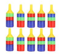 Yechiry 10 Pièces Pierres à Air pour Aquarium, Diffuseur de Libération D'oxygène à Haute efficacité pour L'aération D'aquarium, Matière Plastique Durable, Taille 4,3 Cm