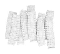 Yechiry 100 Pièces Couvre-Oreillettes Jetables Extensibles pour écouteurs, Protecteur de Coussinets d'oreille Propre et Hygiénique, Tissu Non tissé, Diamètre 11 Cm/4,3 Pouces pour Les Cafés Internet