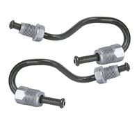 Yechiry 2 Pcs de Frein, Tuyau de Frein, Conduite de, Arrière Gauche, Remplacement de l'ajustement Direct, Matériau en Fer pour Le Cabriolet 8p7, Hayon 8p1, coupé 8J3