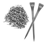 Yechiry 250 Clavos Para Herraduras E6, Fijación Firme Rigidez Adecuada Fabricación Fina Acero Herramienta Para Herraduras de Cascos Estaca Para Cascos | Accesorio Para Clavos de Caballos