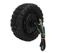 Yechiry 36V-60V 1500W Moteur de Moyeu sans Balais électrique, Alliage en Aluminium de 11 Pouces Hors Route du Véhicule Routier avec Pneu à Vide pour Moto électrique, Bicke, Scooter