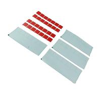 Yechiry 4 Ensembles de Protection Anti-pipi pour Siège de Toilette, Conception Hygiénique et Anti-éclaboussures, Outil D'apprentissage de la propreté pour Enfants, Matériel PC