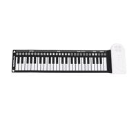 Yechiry 49 Piano à Clavier Roll Up Key, Portable Pliable avec 16 Tons, 10 Rythmes, 6 Chansons de Démonstration et 32 Niveaux de Battement de Niveau, Sommeil Automatique pour les Débutants