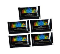 Yechiry 5pcs 130g Color Changer Powder pour Les Feux de Camp, Les Feux de, Les Paquets Colorés avec des Couleurs Arc-en-Ciel Vibrantes pour Les Cheminées Intérieures et Extérieures