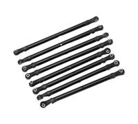 Yechiry 8 Pièces Tige de Liaison RC, Kit d'extrémité de Biellette de Liaison en Alliage d'aluminium pour Châssis à Empattement SCX10 313 Mm 1 10 avec Conception de Haute Précision 'Usure, Idéal