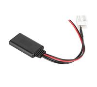 Yechiry Adaptateur Bluetooth, sans Fil Bluetooth Audio Musique MP3 AUX pour Utilisation en Voiture, Streaming sans Fil Rapide pour Téléphone/Tablette, Noir, 1x