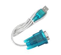 Yechiry Adaptateur de Câble de Programmation Série USB vers RS232, Transmission Rapide du Signal de Haute qualité pour Une Utilisation en Extérieur, Plastique à Double Usage 3V 5V