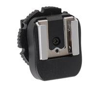 Yechiry Adaptateur de Griffe Flash, Connecteur de Griffe de Caméscope, Petit Adaptateur Léger avec Matériau ABS Noir, Bonne capacité de Conduite, Idéal pour Caméscope