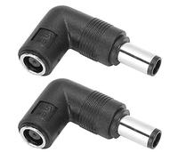 Yechiry Adaptateur Femelle vers Mâle de Haute qualité, 2 Pièces, pour /, Conversion Coudée 7.4x5.0mm pour Un Transfert de Puissance Sûr