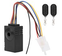 Yechiry Alarme de Vélo Télécommandée étanche à l'eau, Alarme de sécurité Antivol avec Sirène Puissante, de Tricycle pour Scooter électrique, Idéale pour la sécurité