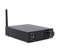 Yechiry Amplificateur Bluetooth 5.3, Lecture de clé USB, Amplificateur Récepteur Bluetooth avec Télécommande pour Système Stéréo de Cinéma Maison (UE)