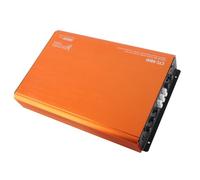 Yechiry Amplificateur Stéréo de Voiture 6800W Haute Performance adapté au Système Audio DSP 4 Canaux pour Utilisation en Voiture Métal Durable