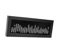 Yechiry Analyseur Complet de de Lumière Rythmique Activée par la Voix pour les Audiophiles et les Amateurs de Son 11,9 X 1,4 X 4,6 Pouces (Blanc pur 6 000 K à 500 K)