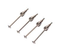 Yechiry Arbre d'entraînement RC CVD, Alliage d'aluminium en Acier traité Thermiquement pour Plus de durabilité avec Une Conception à Angle Lisse, Idéal pour Les Véhicules Tout-Terrain HBX 1/18