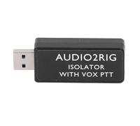 Yechiry AUDIO2RIG Adaptateur Compact D'isolateur de Connecteur de Carte Son USB pour Une Communication Radio Améliorée avec Contrôle PTT 3,5 Mm 4 Broches