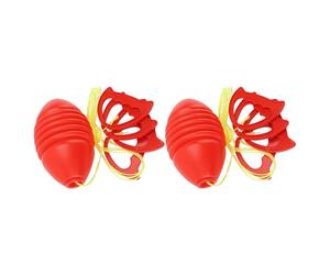 Yechiry Balle de Traction Coulissante, Jouet d'exercice de Coordination Bilatérale pour S'engager dans Le Fitness en Plein Air, Plastique Durable, Paquet de 2