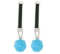 Yechiry Balles d'escalade, d'escalade, Poignées de Maintien avec Sangles, Ballon D'entraînement Solide pour la Musculation pour Kettlebell Barre D'haltères Maison (Blue)