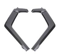 Yechiry Bande Latérale Inférieure de Guidon, Couverture Décorative d' par Transfert d'eau ABS pour NMAX155 V3 2025, Bande de Protection contre les Rayures et les Bosses pour Guidon