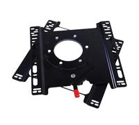 Yechiry Base de Siège Pivotante Base de Siège Rotative Robuste en Acier Conversion de Plateau Tournant à 360 Degrés avec Plaque Enduite de Poudre Conception à 4 Fentes pour Fourgon RV pour (Côté