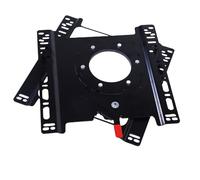 Yechiry Base de Siège Pivotante Base de Siège Rotative Robuste en Acier Conversion de Plateau Tournant à 360 Degrés avec Plaque Enduite de Poudre Conception à 4 Fentes pour Fourgon RV pour (Côté