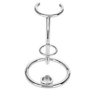 Yechiry Blaireau de Rasage incurvé et Support de Rasoir, Outil 2 en 1 Durable pour Hommes, Conception Compacte pour un Usage Domestique ou Hôtelier (Cadre de forme spéciale 1)