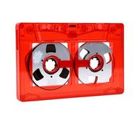 Yechiry Bobine à Bobine Cassette Audio 50 Minutes Enregistrement | Biais normal, double face, portable en boite transparente