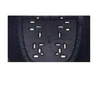 Yechiry Boîte Arrière de Moto, Mallette de Rangement de Grande capacité avec Matériau PP de qualité Supérieure pour équipement D'équitation 41x40x28cm (#5)