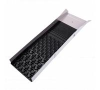 Yechiry Boîte D'écluse en Alliage D'aluminium, équipement de Prospection d'or Pliable, Outil de Dragage de Rivière Portable avec Fusils Intégrés et Mousse de Mineur pour la Récupération