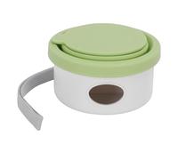 Yechiry Bol de Voyage Pliable pour Chien, Bol d'alimentation Pliable en Silicone Portable avec Couvercle pour Chiens, Chats et Petits Animaux pour Le Camping, la Randonnée en Plein Air (Vert Clair)