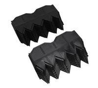 Yechiry Bordeau de Jardin 40pcs, Bordure de Paysage en Plastique Facile à Installer Décoratif Résistant aux Intempéries pour Jardin Extérieur avec des Couleurs à la Mode