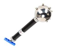 Yechiry Boule d'expérimentation Physique, Outil de Démonstration de Pression Liquide Portable, Aide Pédagogique en Métal Creux avec 10 Buses à Gaz et Piston en Caoutchouc, Idéal pour la