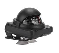 Yechiry Boussole Réglable pour Voiture, Boule de Guidage de Navigation Pliable pour Une Observation Pratique et Une Haute Précision pour Bateau Automobile, Camping-Car, ABS + Acrylique