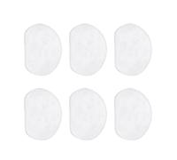 Yechiry Boutons de Réglage de Guitare en Acrylique, Durables et élégants pour Guitares Acoustiques et électriques Standard avec Virole et Vis (perle blanche ovale)