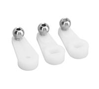 Yechiry Bras Servo RC 3 Pièces, Remplacement Professionnel pour Hélicoptère Flywing BELL206 UH1 RC, Bras Servo en Acier Inoxydable et en Plastique avec Ajustement Précis