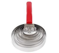 Yechiry Brosse en Métal pour Démangeaisons du Bétail, Peigne Durable pour Perte de Poils de Grand Cheval, avec Poignée Souple pour une Circulation Sanguine Accrue, Adaptée au Bétail