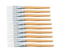 Yechiry Brosses pour Masque Capillaire Doux avec Manche en Bois, Ensemble D'applicateurs de Masque de Boue, 10 Pièces pour Soins du Visage à Faire Soi-même à la Maison