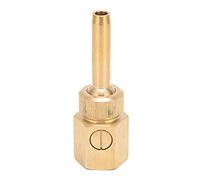Yechiry Buse de Fontaine en Laiton pour Bassins de Jardin, Filetage | Tête de pulvérisation d\'eau réglable avec Valve, buse de caractéristique d\'eau en laiton pour fontaines intérieures et