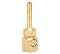 Yechiry Buse de Fontaine en Laiton pour Bassins de Jardin, Filetage | Tête de pulvérisation d\'eau réglable avec Valve, buse de caractéristique d\'eau en laiton pour fontaines intérieures et